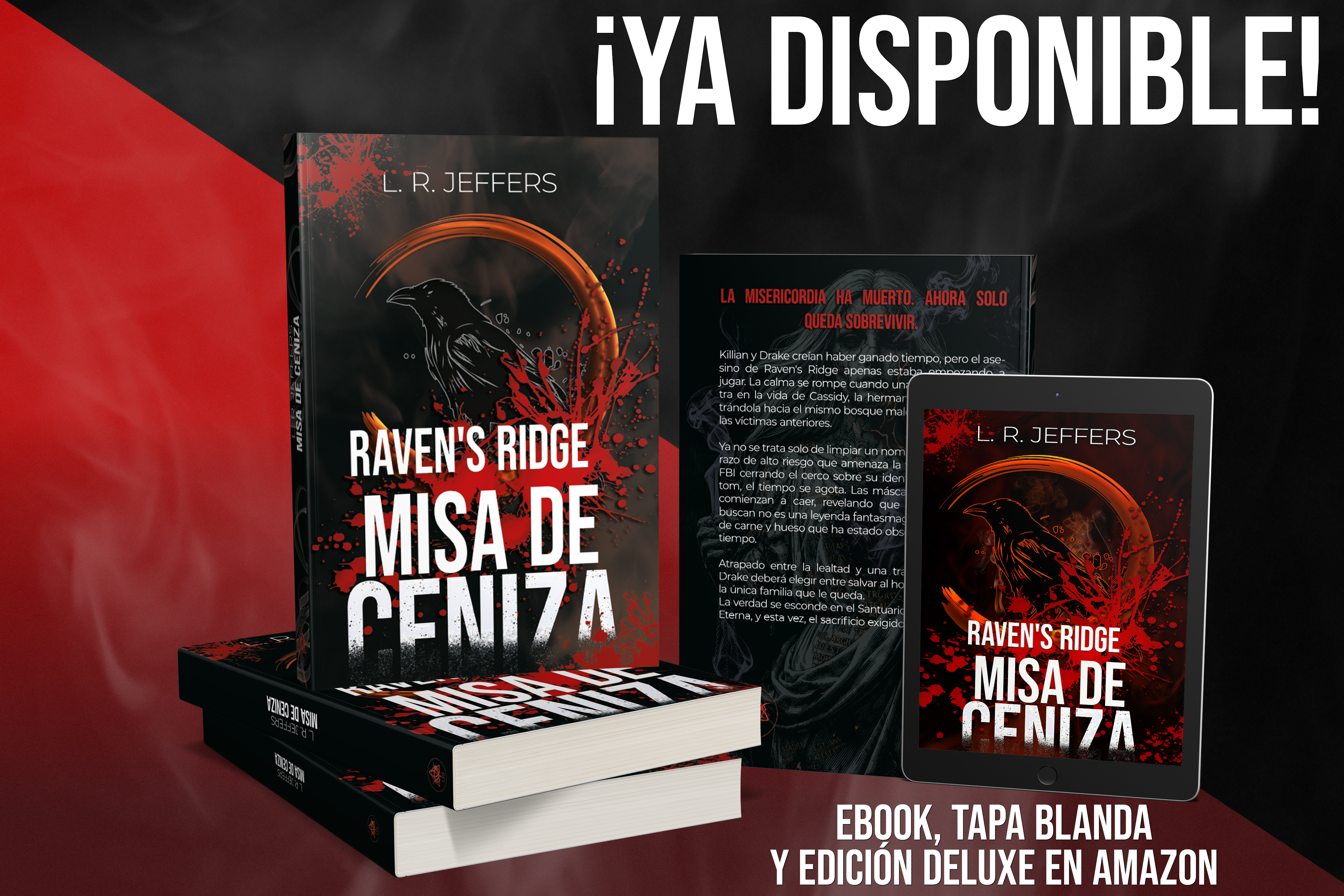 Misa de ceniza - Ya disponible en Amazon