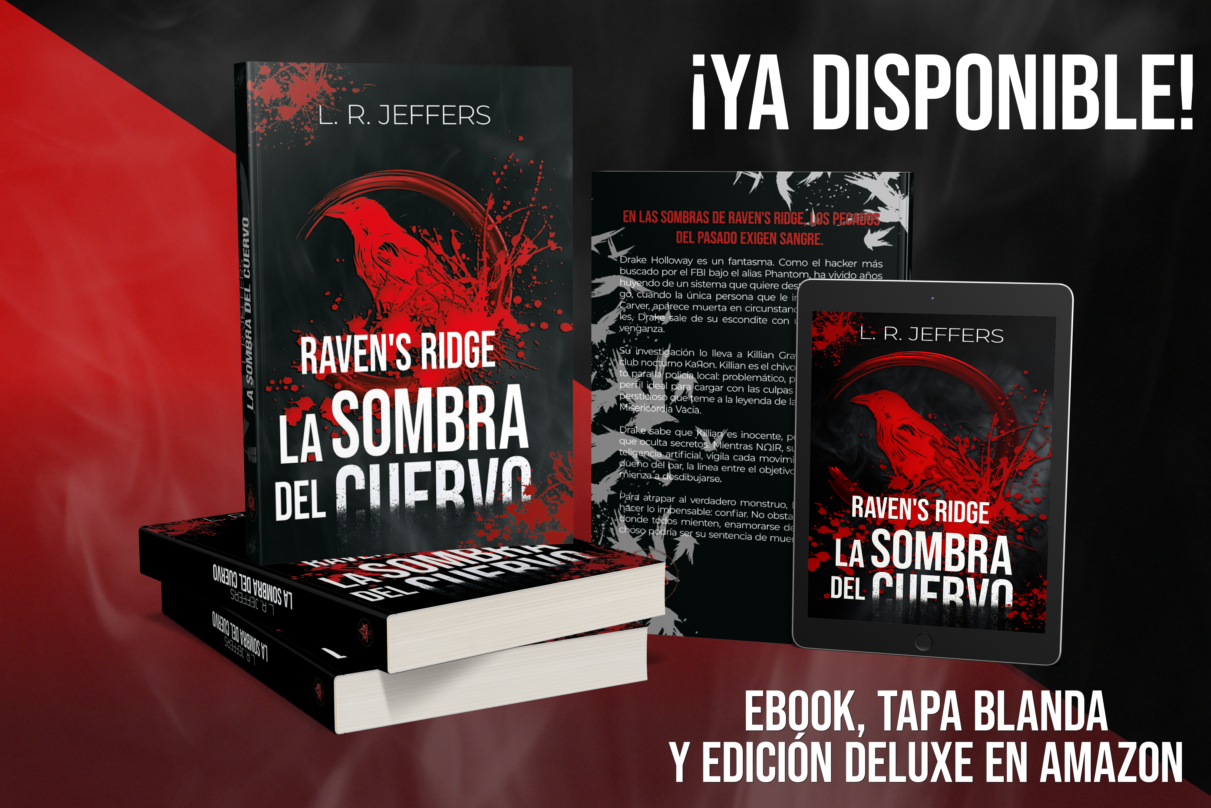 La sombra del cuervo - Ya disponible en Amazon